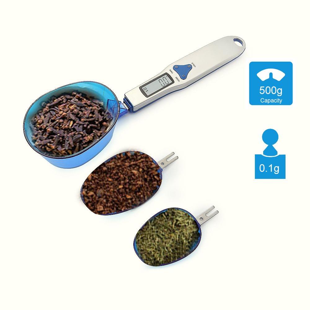 Digital Kitchen Scale Spoon Gram 500g/0.1g Measuring Spoon - 500g 0.1g