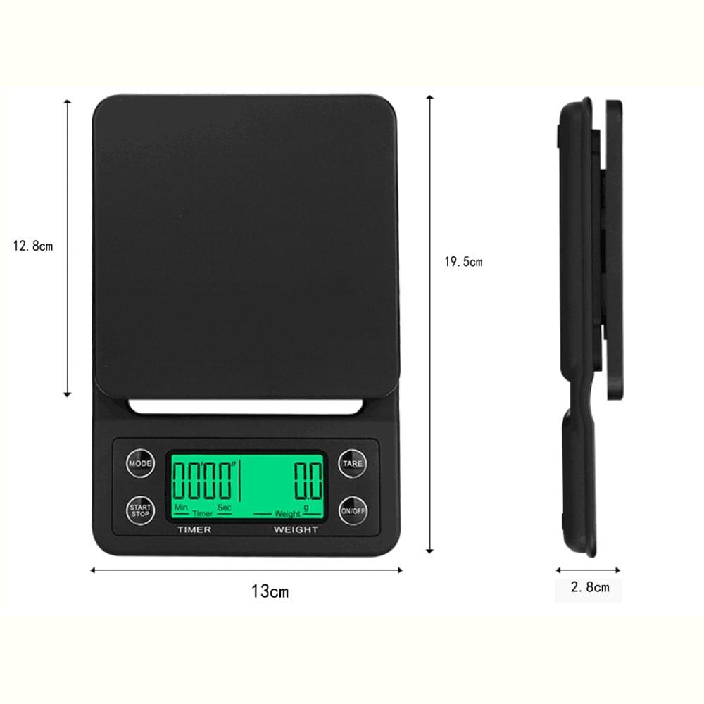 Digital Kitchen Scale Food Scale 3kg/0.1g Multifunction - 3kg 0.1g