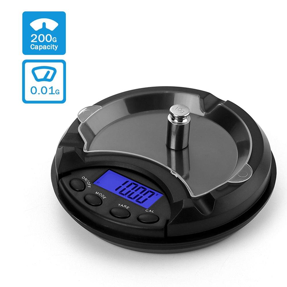 Digital Kitchen Scale 200g/0.01g Food Scale with LCD Display - 200g 0.01g