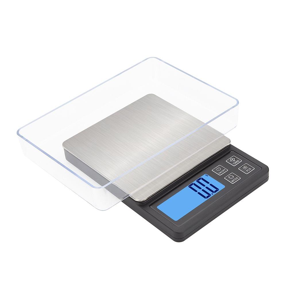 Digital Pocket Scale Kitchen Scale 2kg/0.1g Food Scale Tare