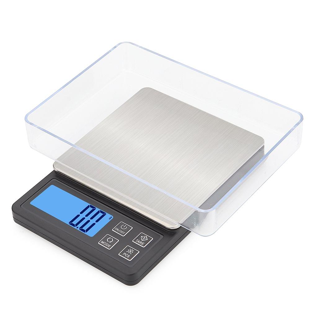 Digital Pocket Scale Kitchen Scale 2kg/0.1g Food Scale Tare