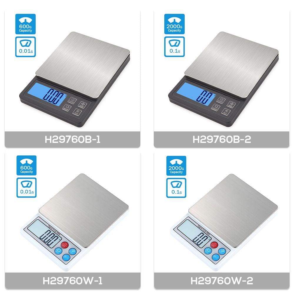 Digital Pocket Scale Kitchen Scale 600g/0.01g Food Scale - 600g 0.01g