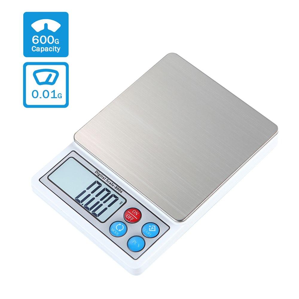 Digital Pocket Scale Kitchen Scale 600g/0.01g Food Scale - 600g 0.01g