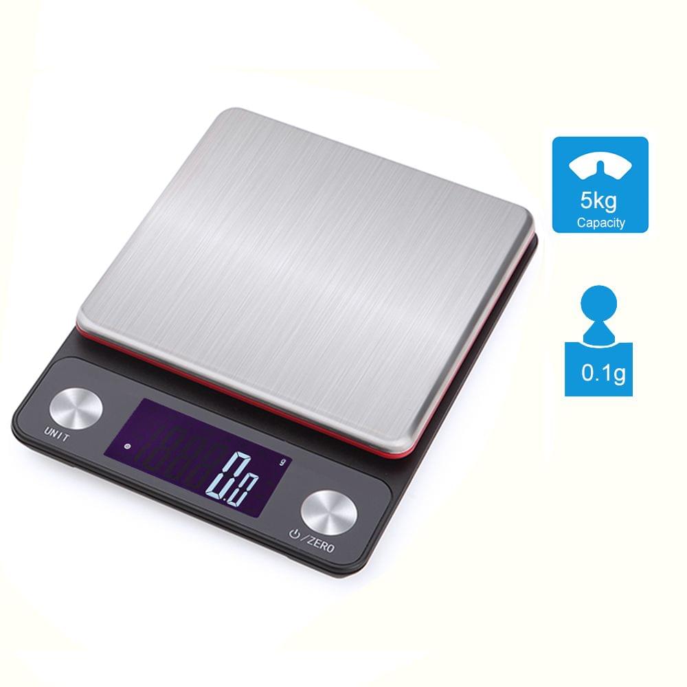 Digital Kitchen Scale Food Scale 5kg/0.1g Multifunction - 5kg 0.1g