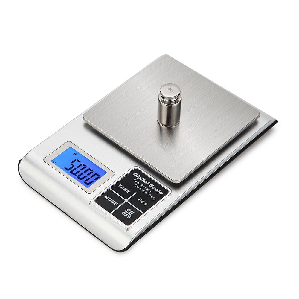 Digital Kitchen Scale Food Scale 500g/0.01g Multifunction - 500g 0.01g