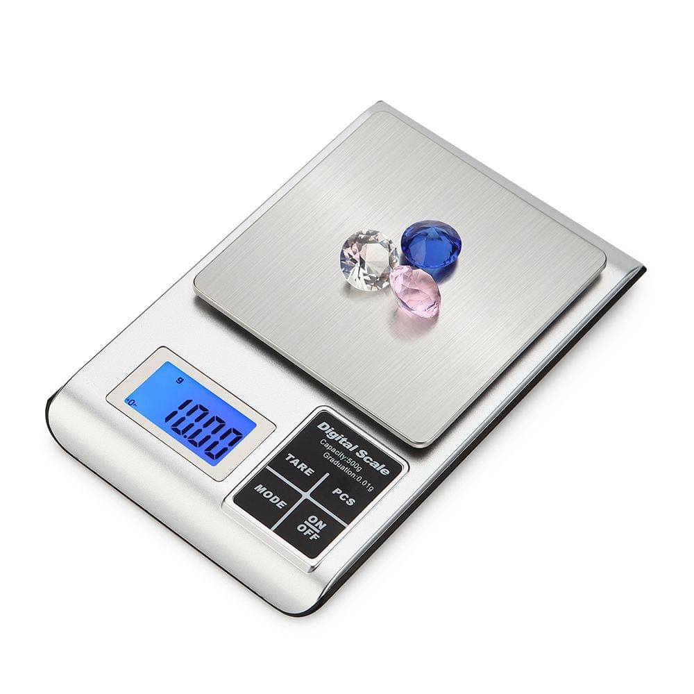 Digital Kitchen Scale Food Scale 500g/0.01g Multifunction - 500g 0.01g