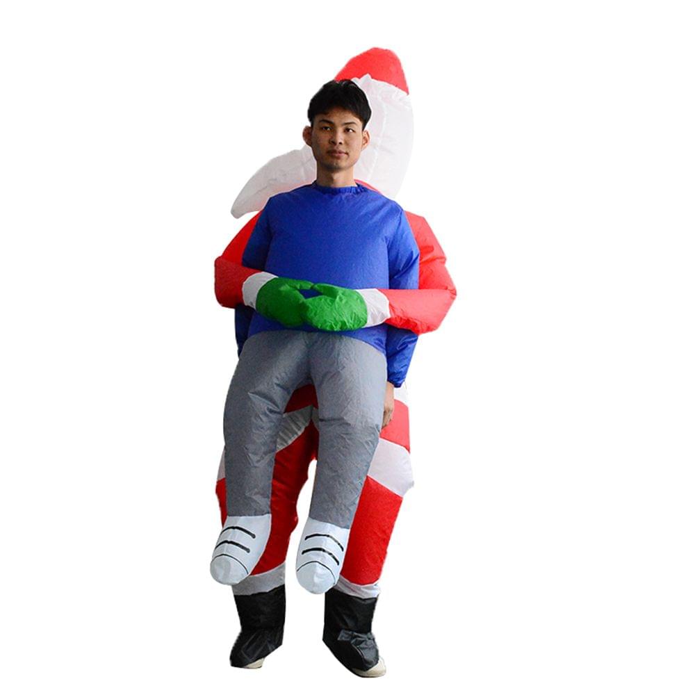 Inflatable Costume Blow Up Costume Cosplay Funny Christmas - 1