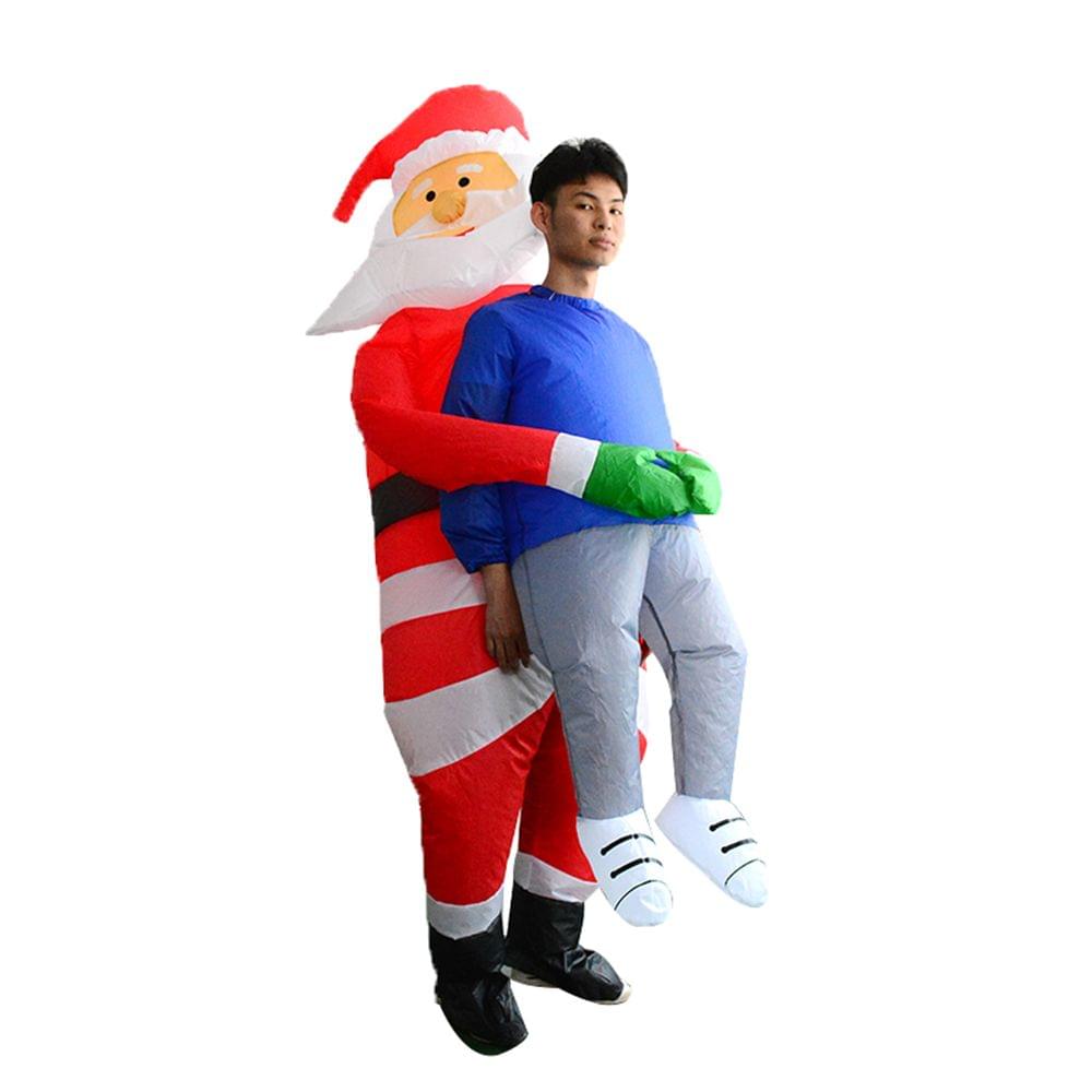 Inflatable Costume Blow Up Costume Cosplay Funny Christmas - 1