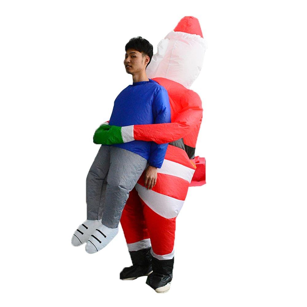 Inflatable Costume Blow Up Costume Cosplay Funny Christmas - 1