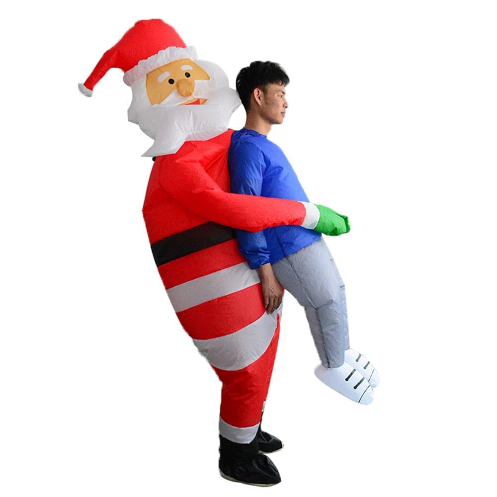 Inflatable Costume Blow Up Costume Cosplay Funny Christmas - 1