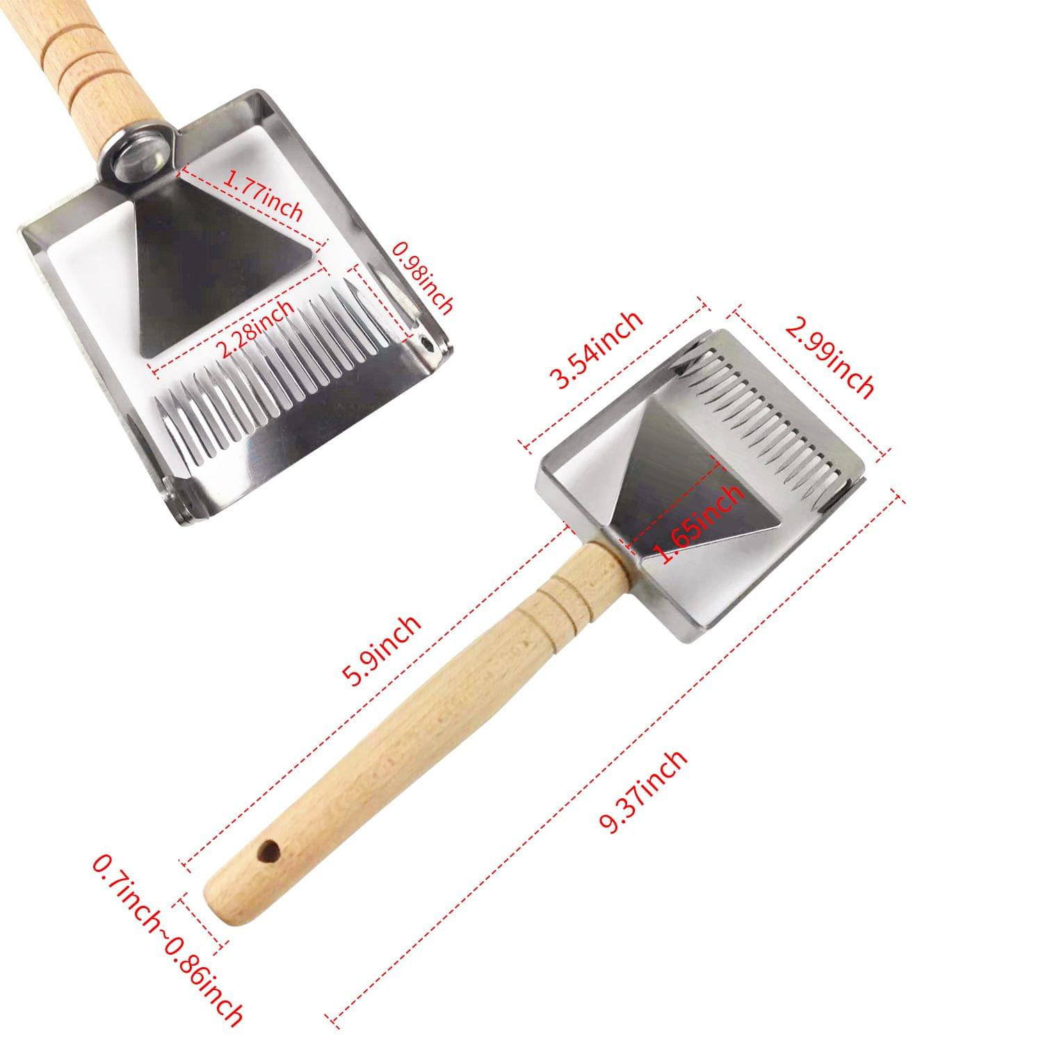 Honey Uncapping Fork Adjustable Honeycomb Honey Scraper