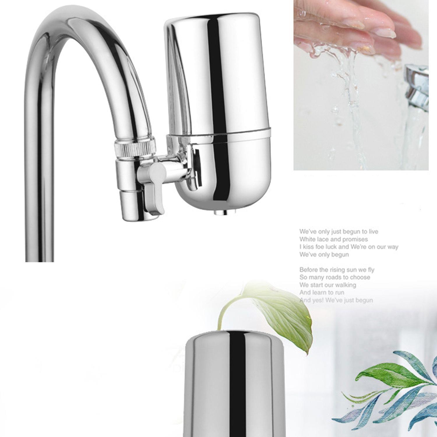 Faucet Water Filter with Ceramic Cartridge Water Tap