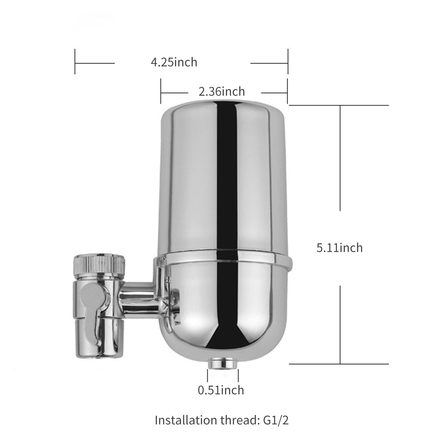 Faucet Water Filter with Ceramic Cartridge Water Tap