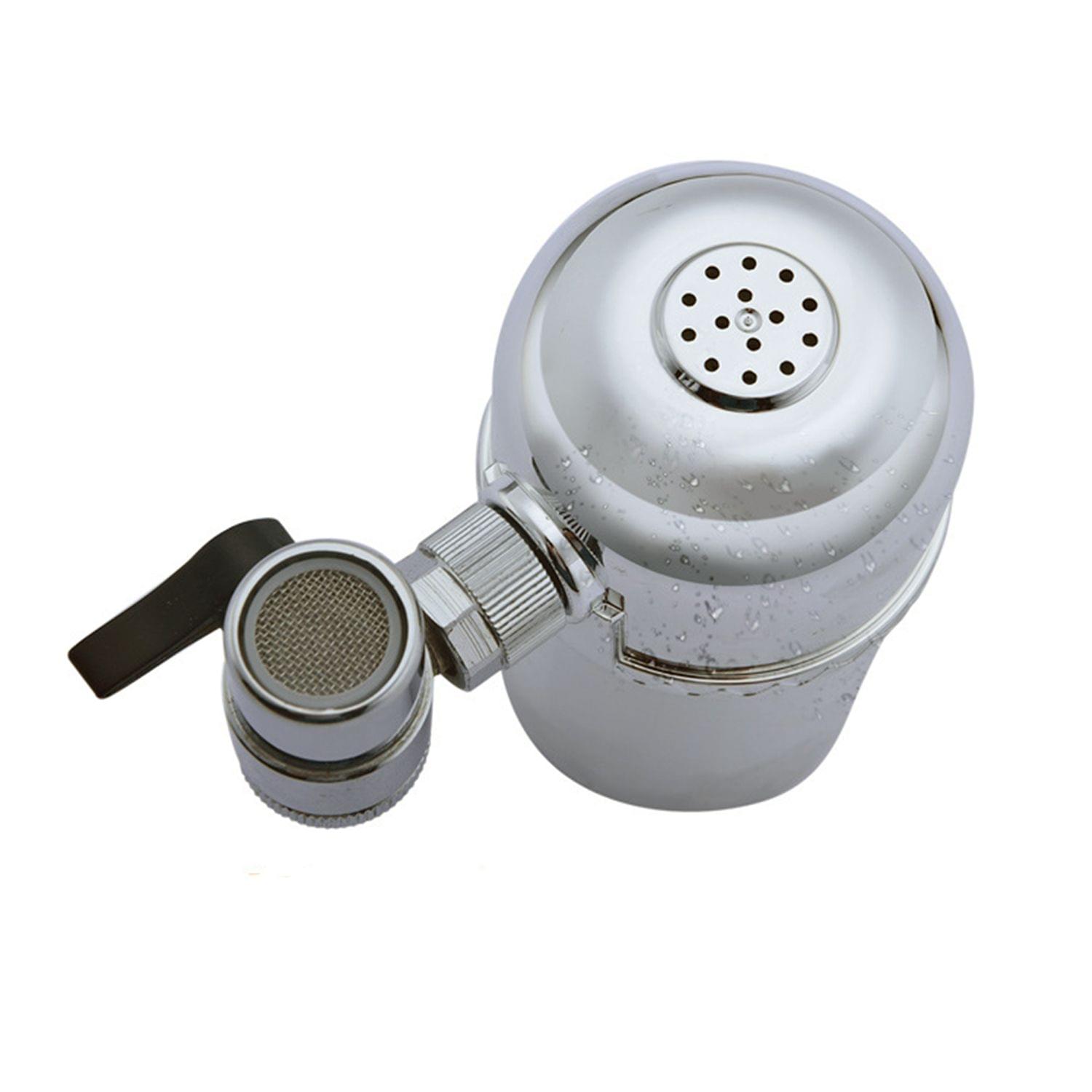 Faucet Water Filter with Ceramic Cartridge 360-Degree