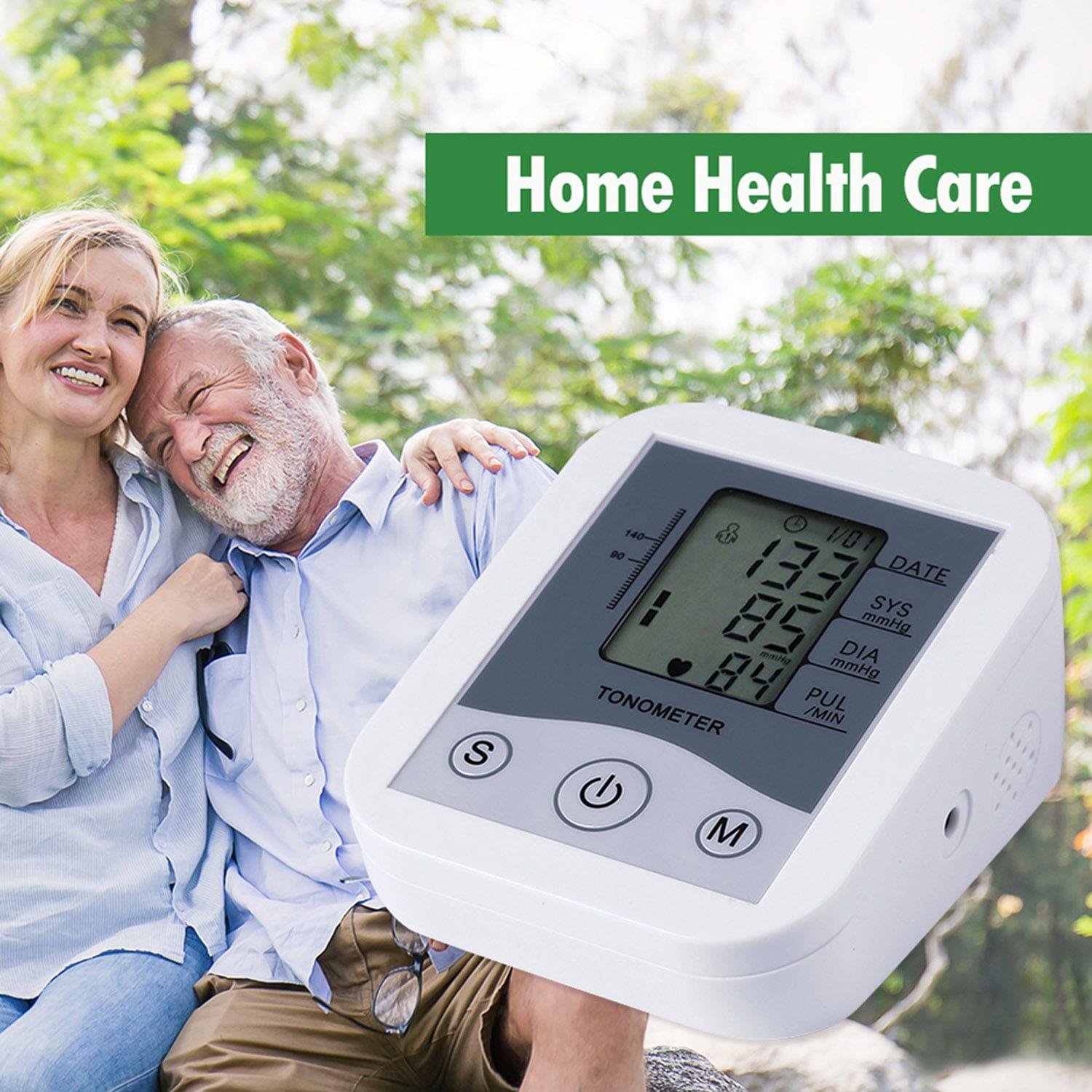 Arm Sphygmomanometer LCD Digital Display Blood Pressure