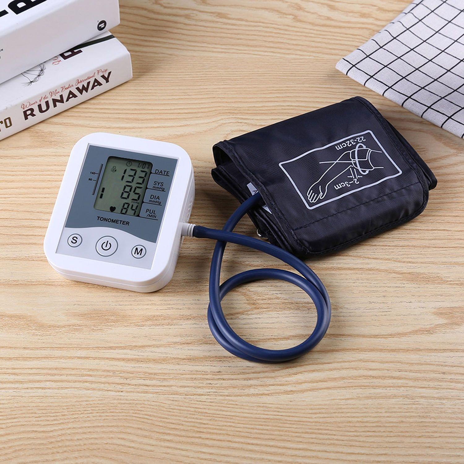 Arm Sphygmomanometer LCD Digital Display Blood Pressure