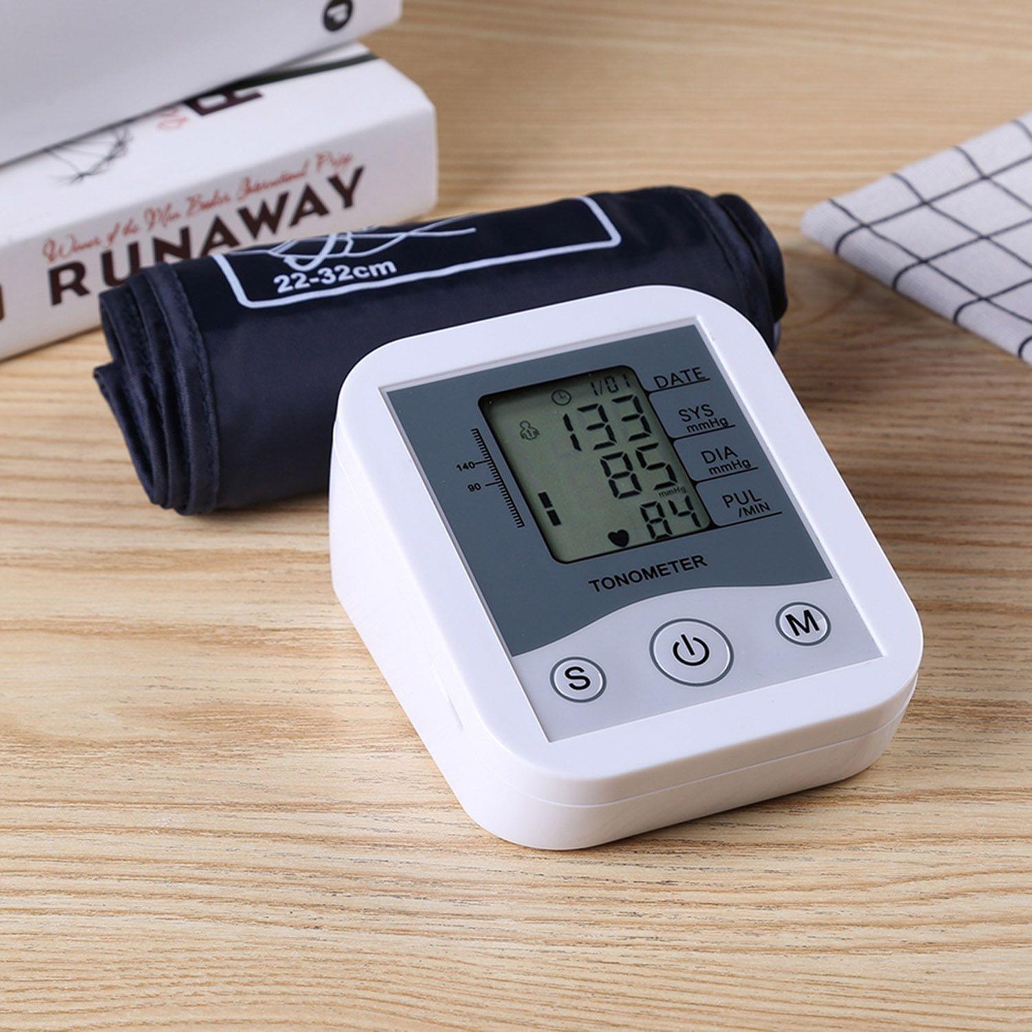 Arm Sphygmomanometer LCD Digital Display Blood Pressure