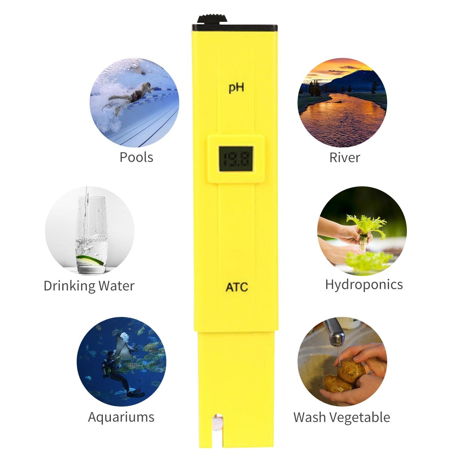 Digital PH Meter LCD Display Digital Water PH Tester Meter