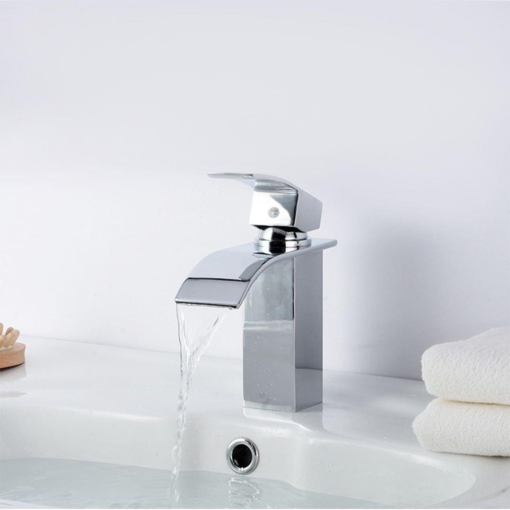 Bathroom Vessel Sink Faucet Waterfall faucet Single Handle