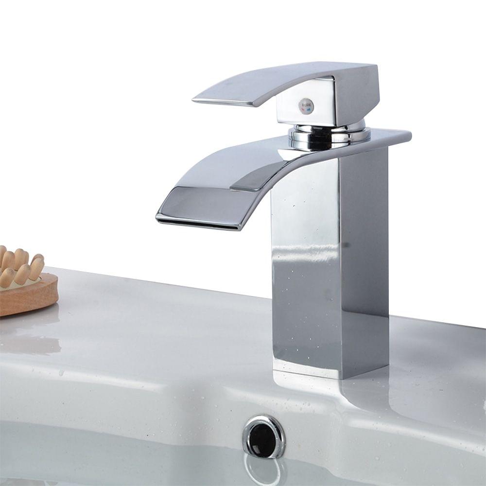 Bathroom Vessel Sink Faucet Waterfall faucet Single Handle