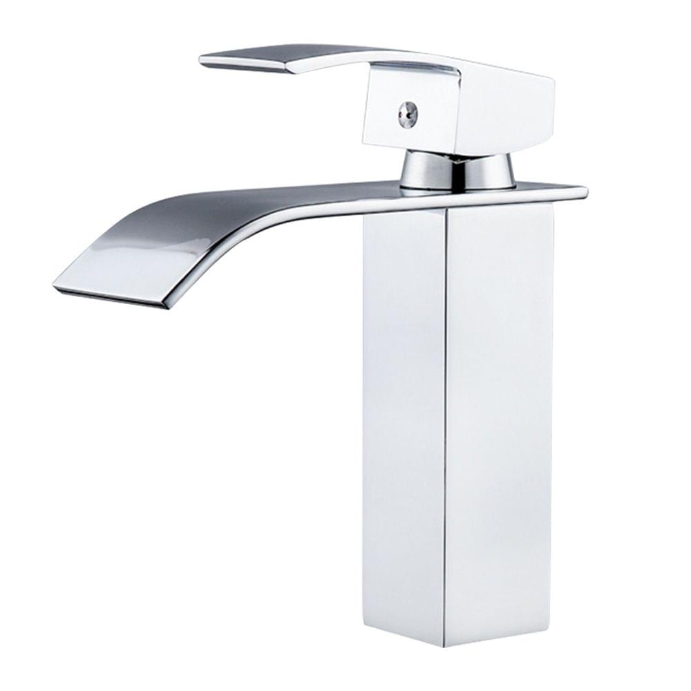 Bathroom Vessel Sink Faucet Waterfall faucet Single Handle