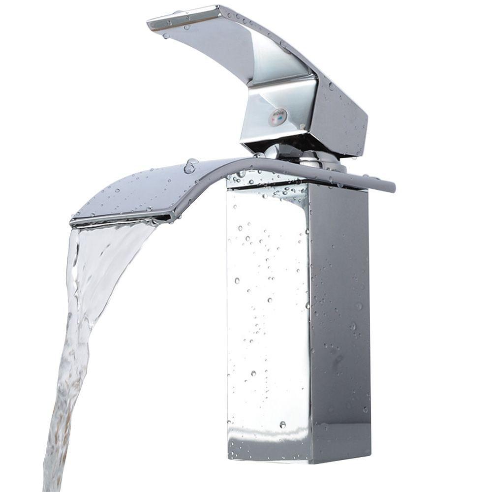 Bathroom Vessel Sink Faucet Waterfall faucet Single Handle