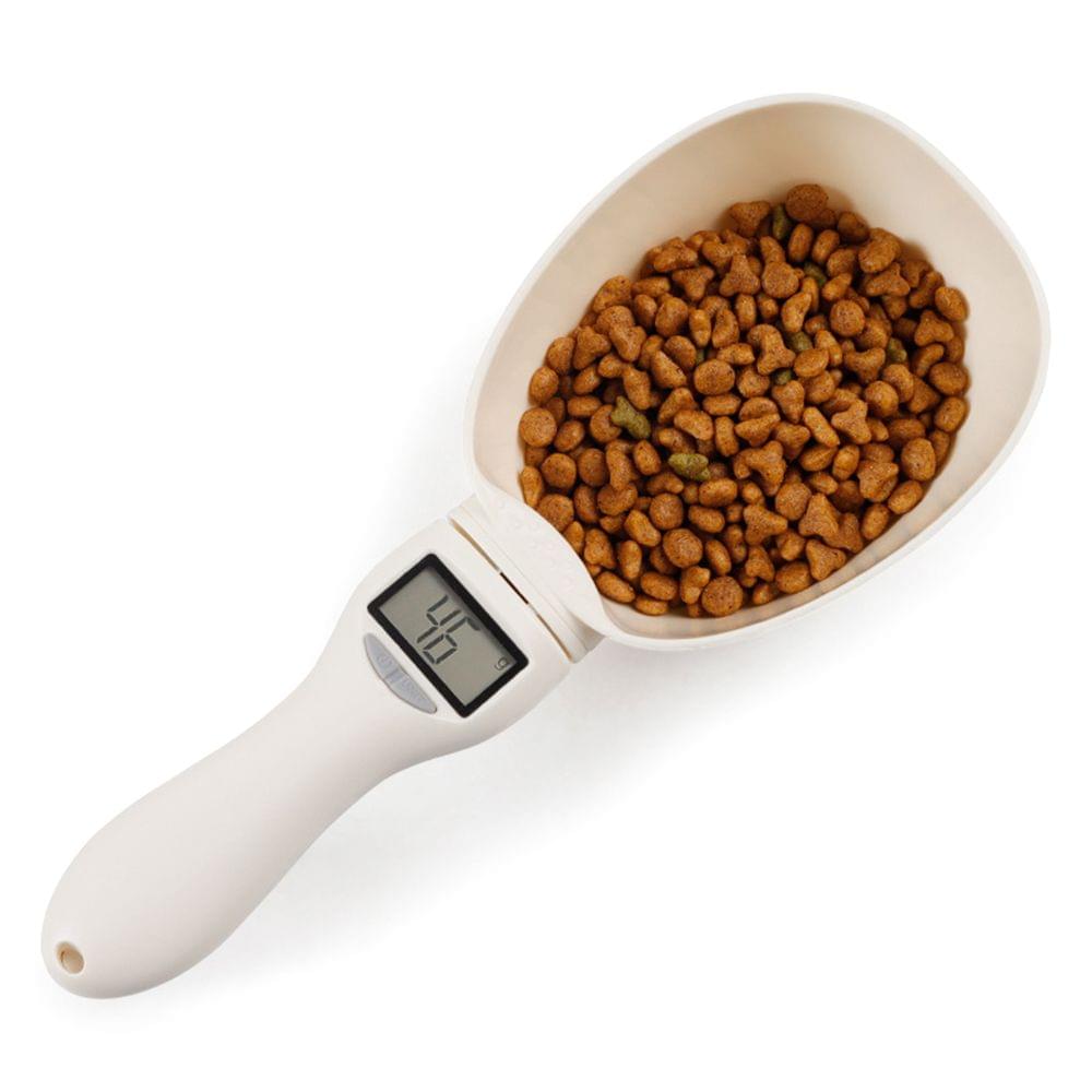 Pet Food Measuring Scoop Detachable Digital Spoon Units
