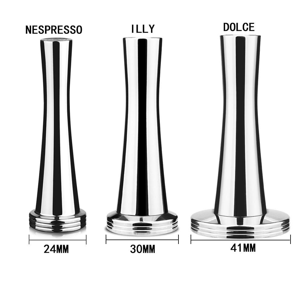 Stainless Steel Refillable Coffee Capsules for Nespresso - for nespresso and round shape