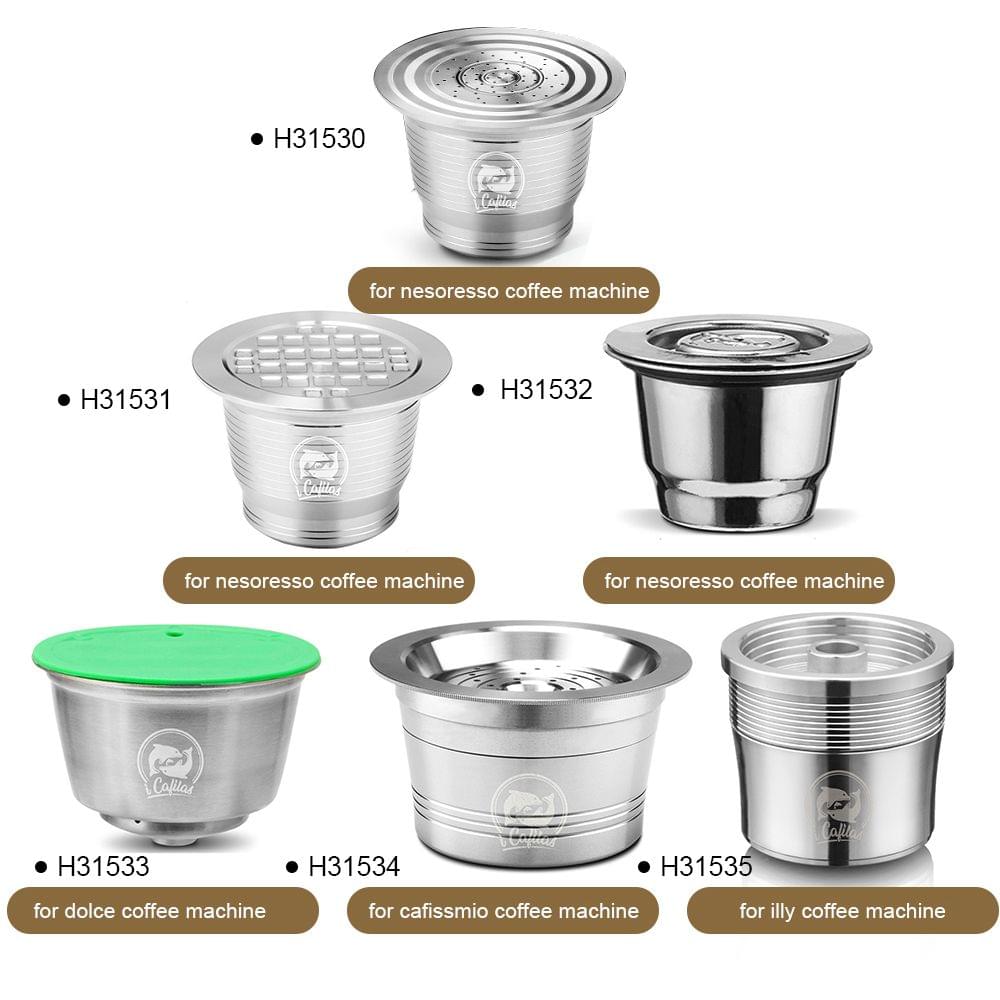 Stainless Steel Refillable Coffee Capsules for illy System - for illy coffee machine