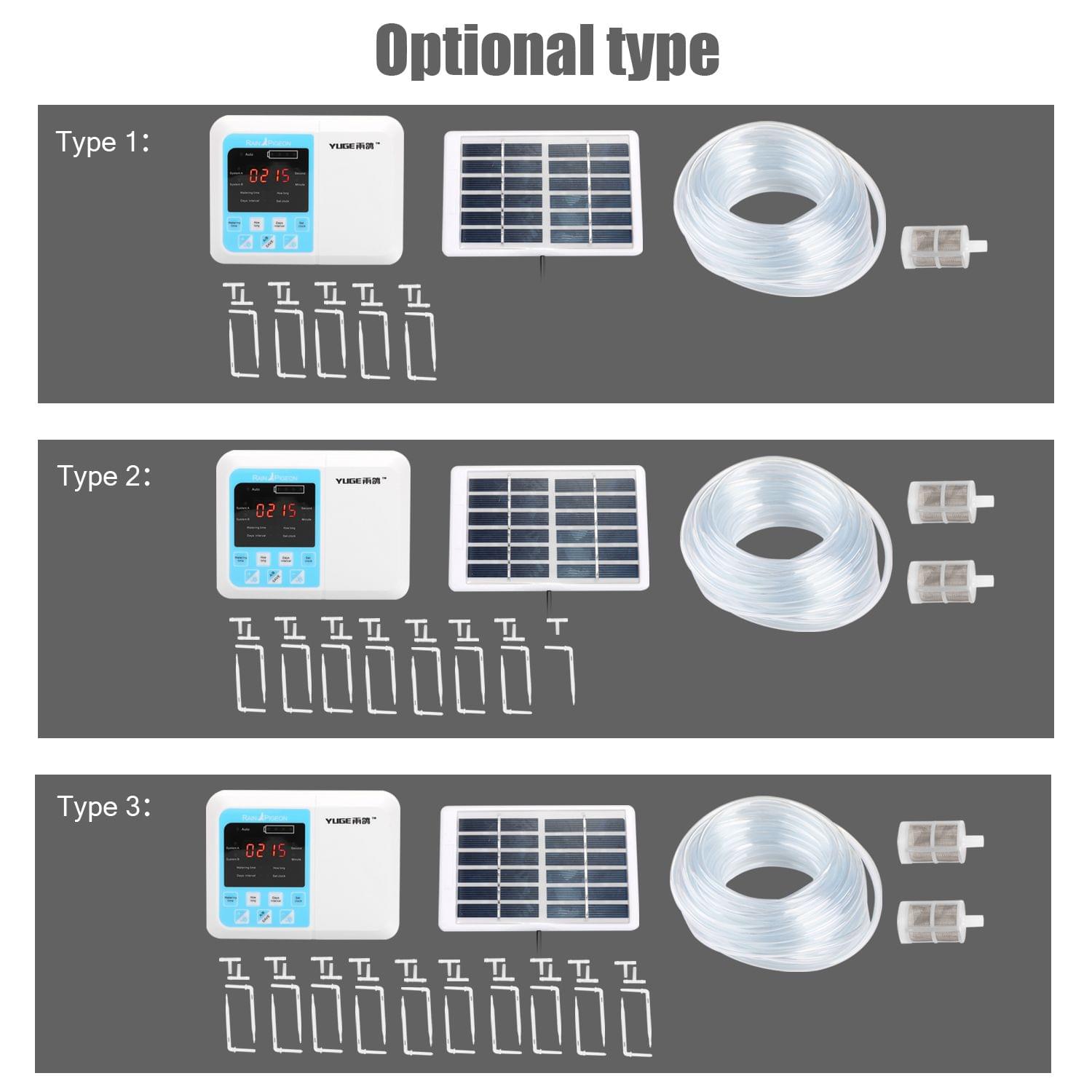 Intelligent Automatic Watering Device Solar Energy Charge - 1