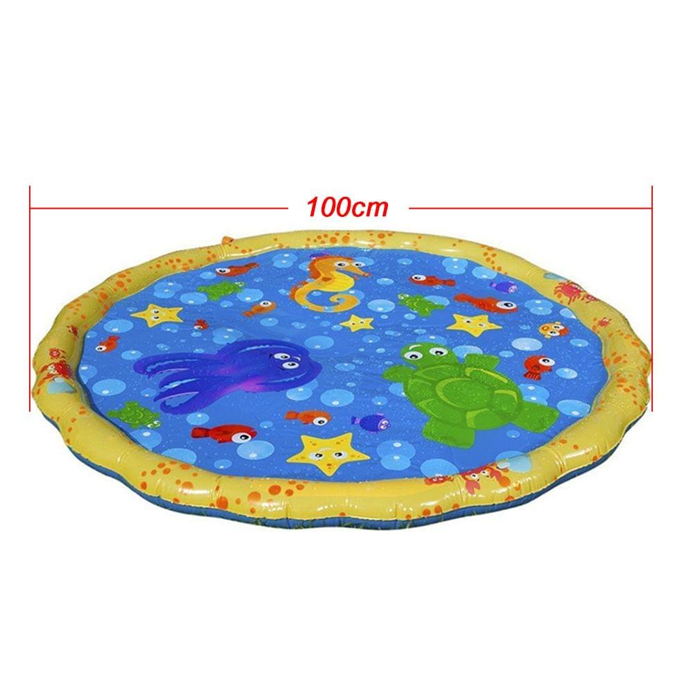 PVC Inflatable Cushion Baby Kids Spray Water Game Pad Summer