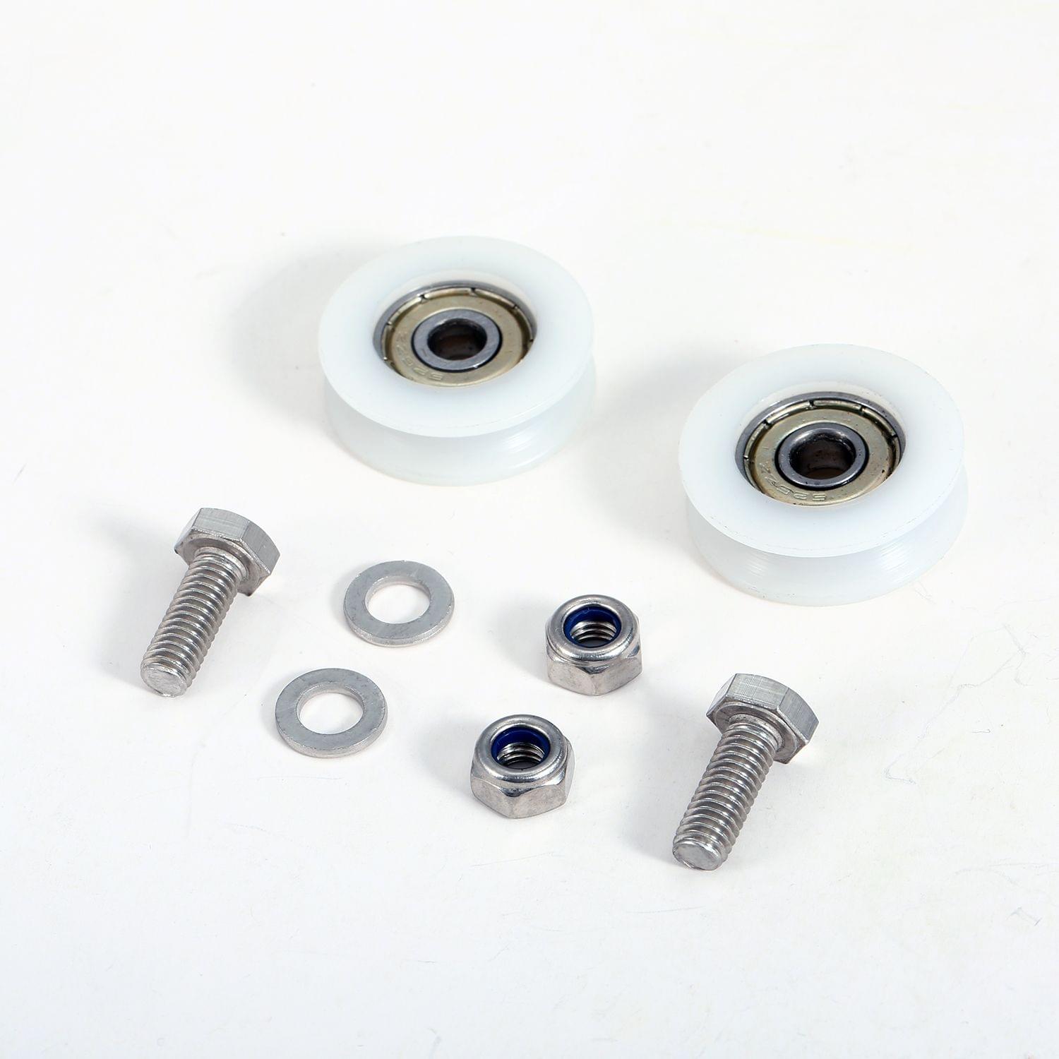 Greenhouse Door Wheel Replacement Kits 30mm Door Rollers &