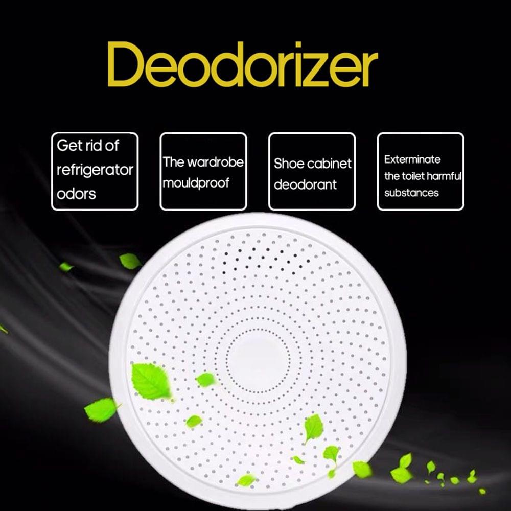 Mini Deodorizer Air Purifier Ozone Rechargeable Refrigerator