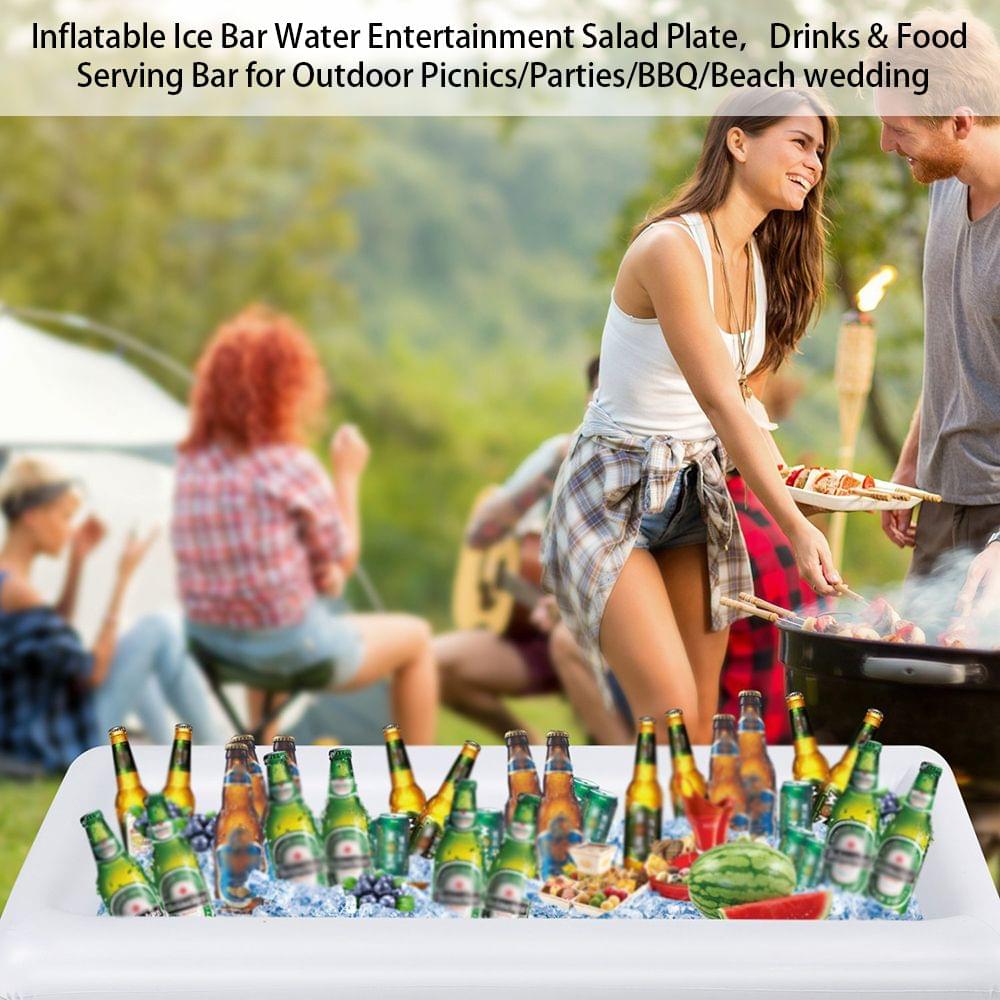 PVC Inflatable Ice Bar Water Entertainment Salad Plate Stand