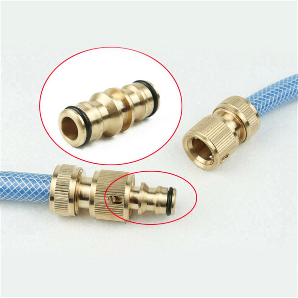 Water Hose Tap Brass Connector 1/2 Inch Adaptor Fitting