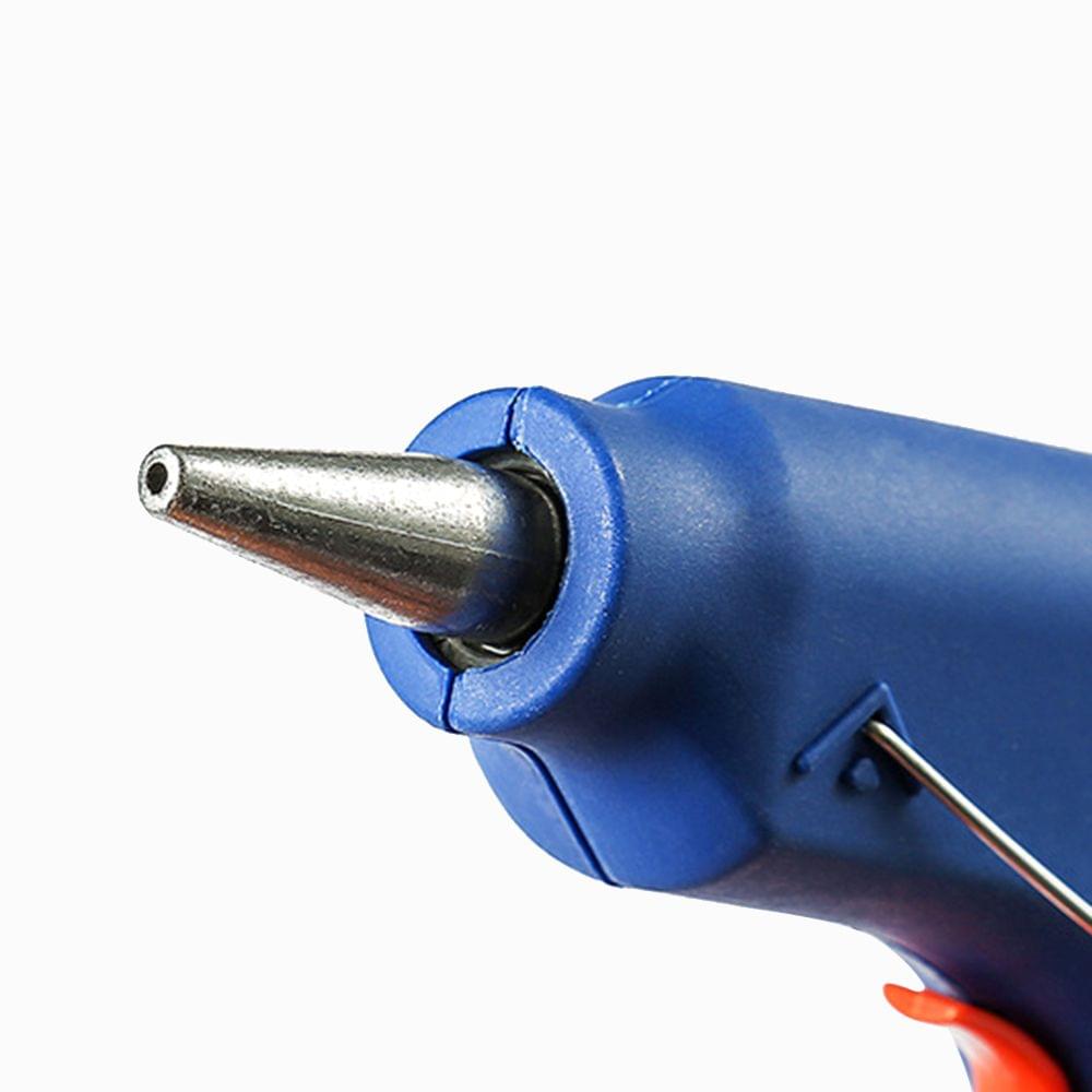 Mini Hot Melt Glue Gun Removable Anti-hot Cover Glue Gun Kit - EU