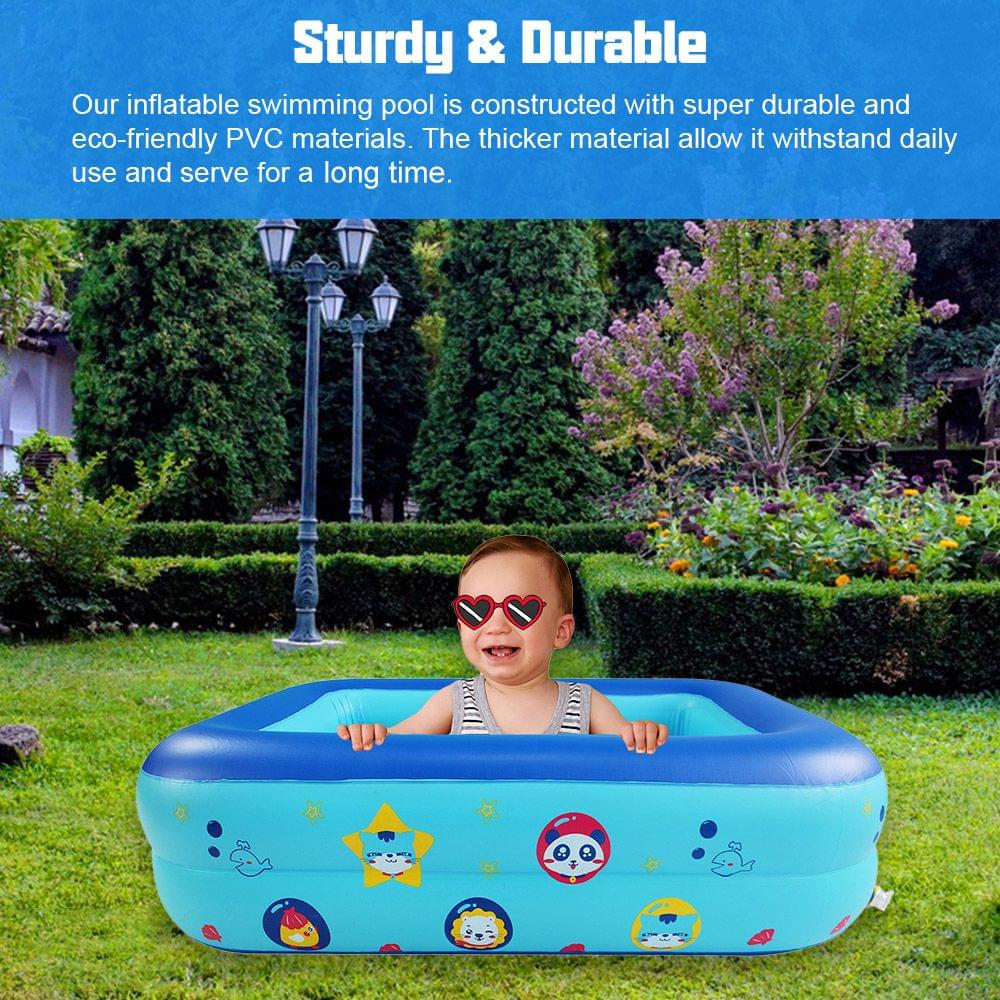 Inflatable Swimming Pools for Toddler 1.5m Length Swim