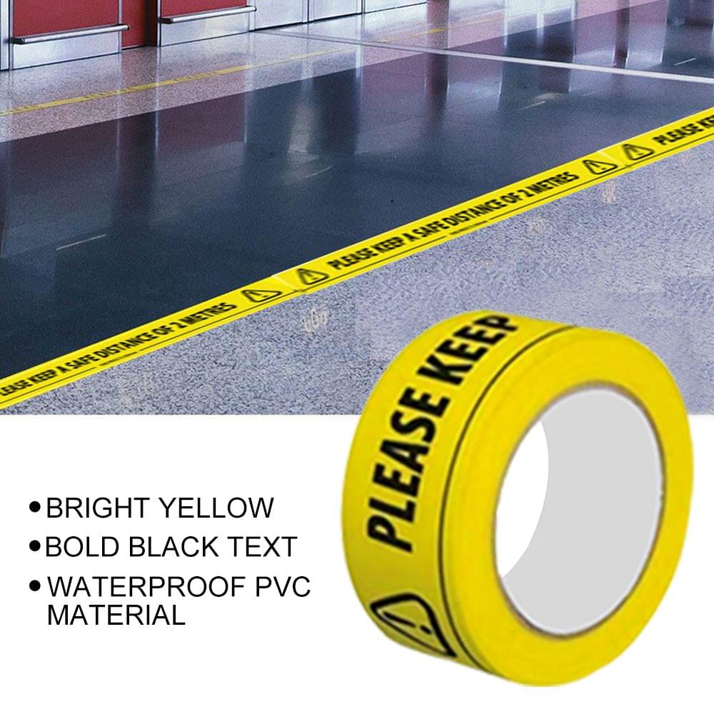 1PCS Cordon Tape Caution Please Wait on This Line Keep 6ft - 1pcs