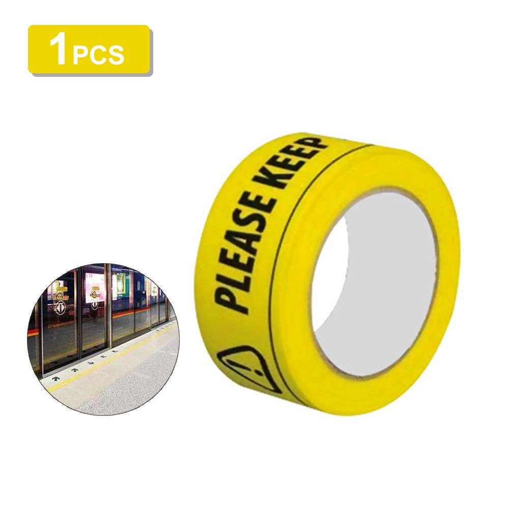 1PCS Cordon Tape Caution Please Wait on This Line Keep 6ft - 1pcs