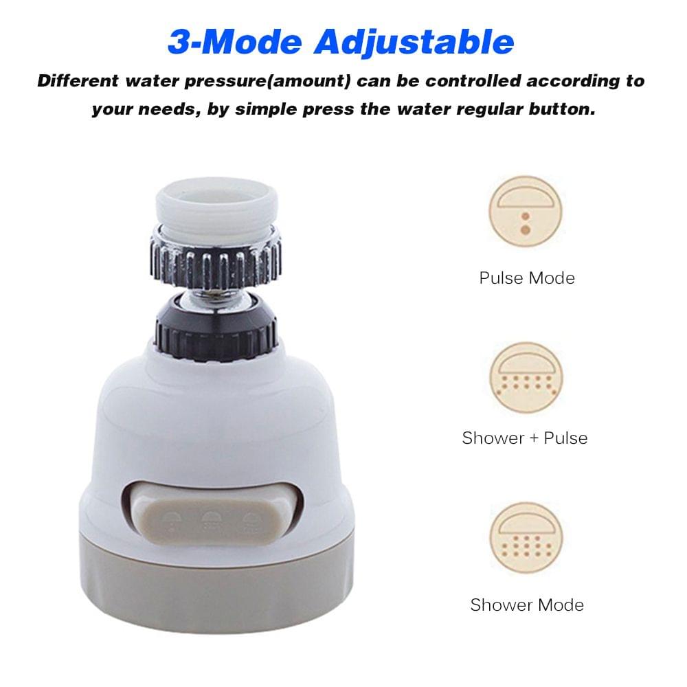 360? Rotatable Faucet Aerator Water Saving Kitchen Tap Head