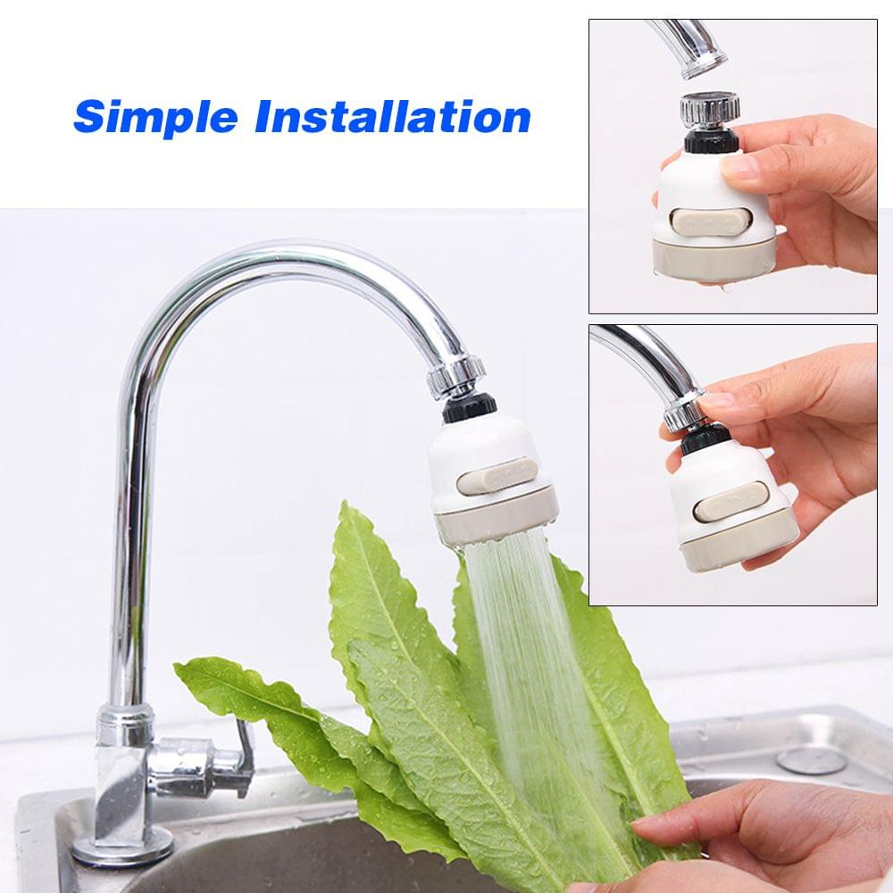 360? Rotatable Faucet Aerator Water Saving Kitchen Tap Head