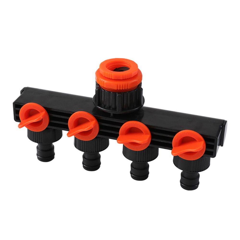 4 Way Hose Splitter Hose Splitter for Garden 4 Way Water Tap