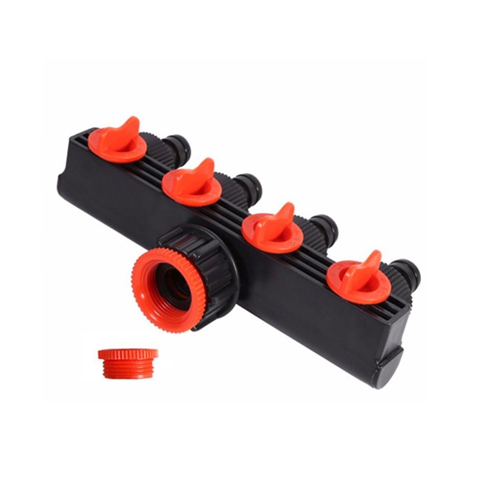 4 Way Hose Splitter Hose Splitter for Garden 4 Way Water Tap