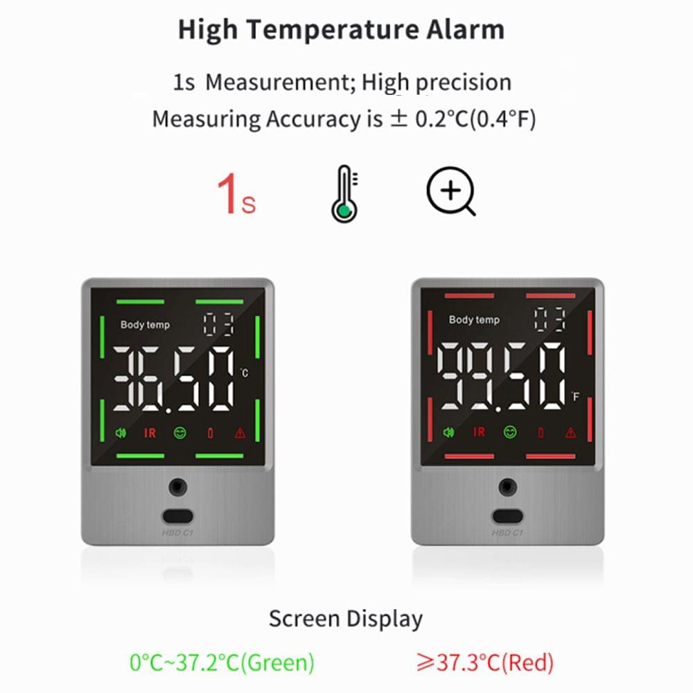 Wall-mounted Infrared Thermometer Body Temperature