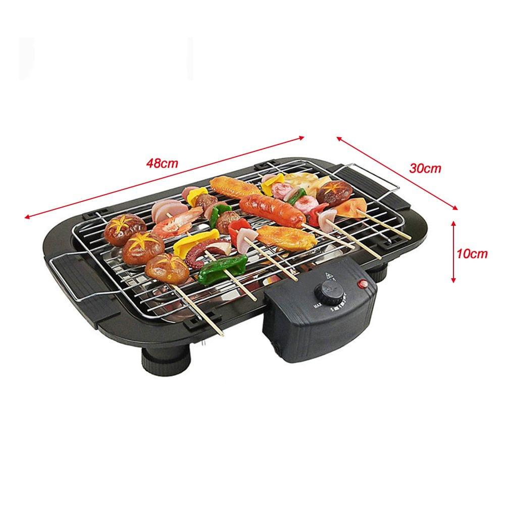 Smokeless Indoor/Outdoor Electric Grill Portable Tabletop