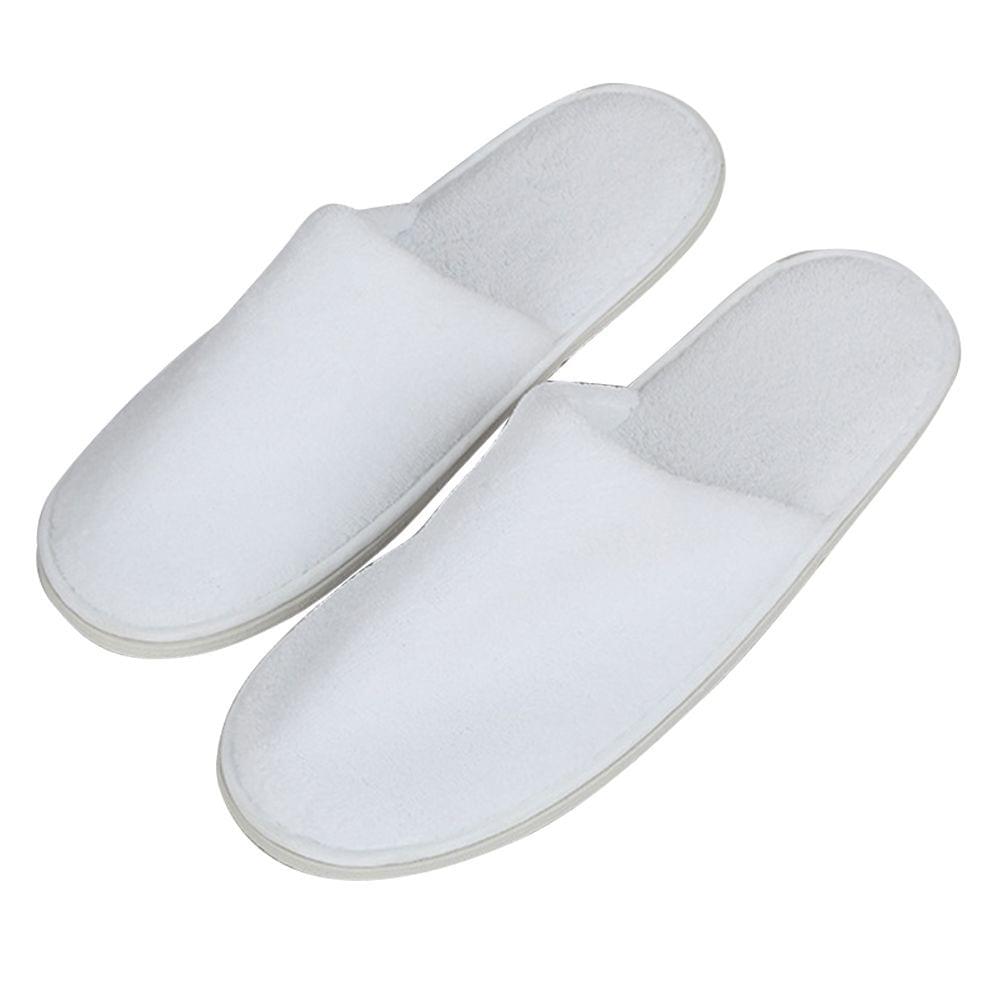 1-pair Free-size Disposable Slippers Hotel Unisex Guest