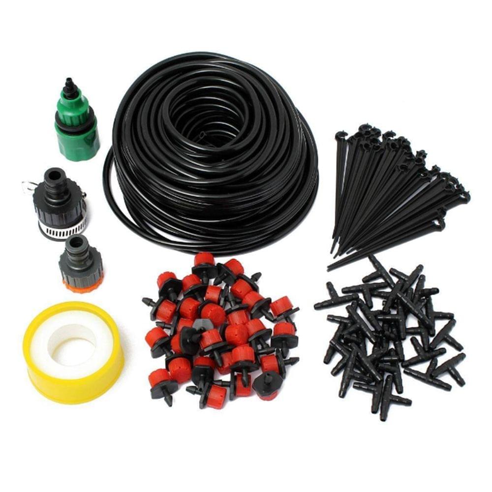 25M Hose Drip Irrigation Kit Garden Plants Automatic