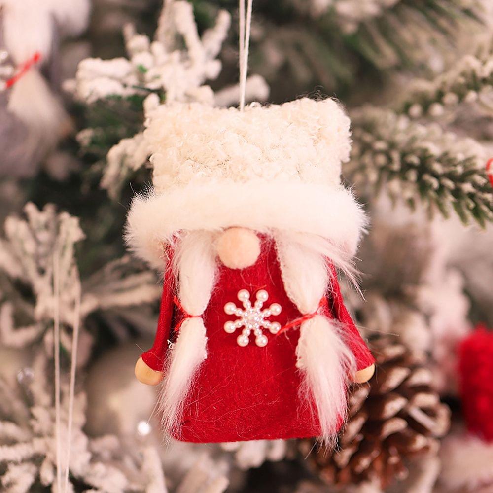 Christmas Decoration Box 6 Dolls Pendant Tree Hanging - style A