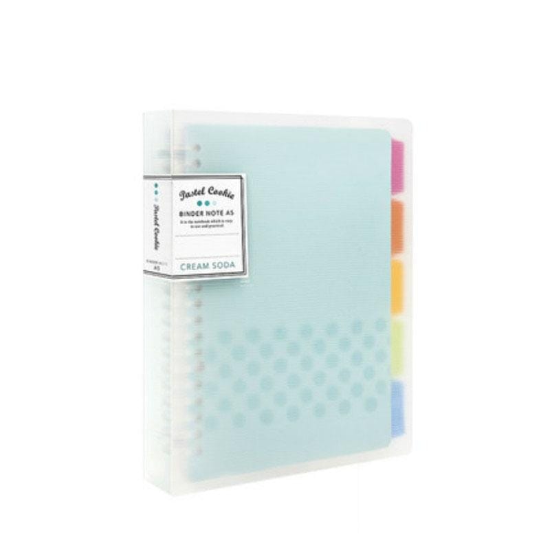 Loose-leaf Notebook Rainbow Cookie Daily Plan Personal Diary Notebook, Size:B5 (Blue)