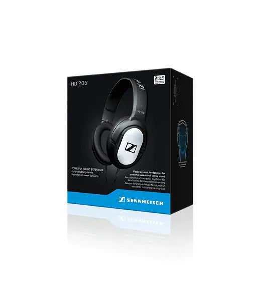 Sennheiser HD206 Over Ear Headphone Gaming Wired Headset